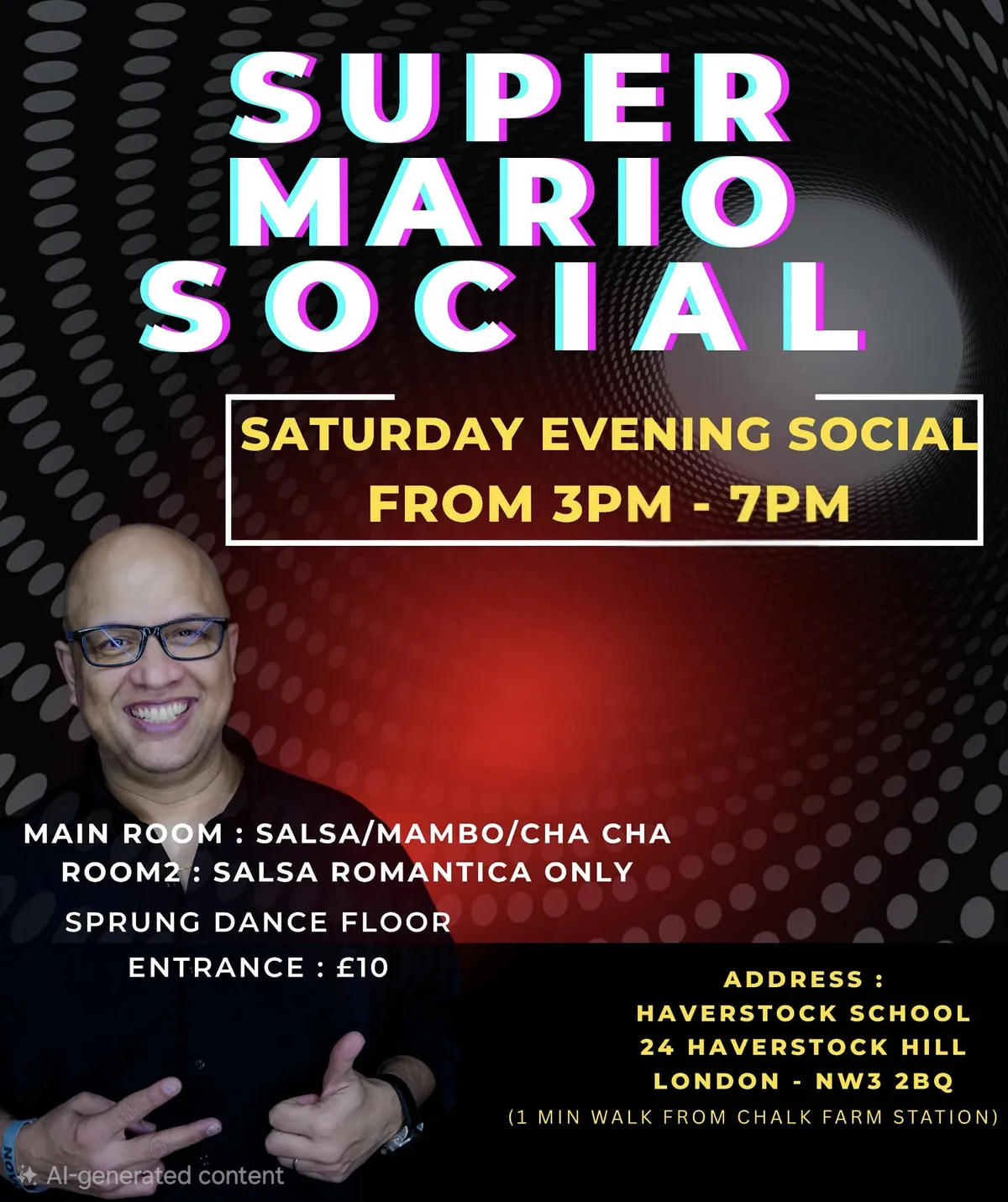 Super Mario Saturday Socials